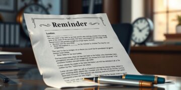 Mahnung - Definition und Erklärung