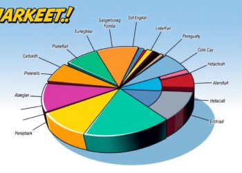 Marktanteil Diagramm