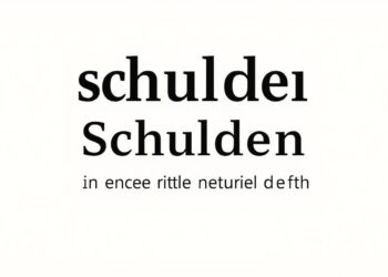 Schulden Definition