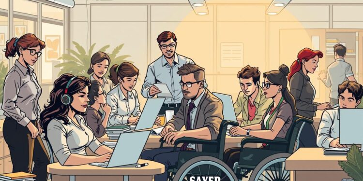 Schwerbehinderte im Arbeitsleben