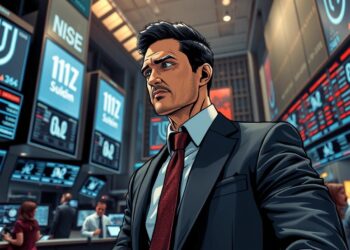 Spekulant an der Börse