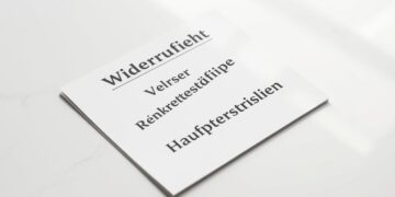 Widerrufsrecht Verbraucher Rücktrittserklärung Kaufvertrag BGB