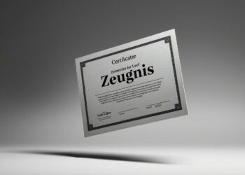 Zeugnis Definition Erklärung