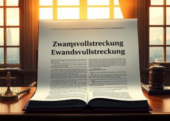 Zwangsvollstreckung Erklärung