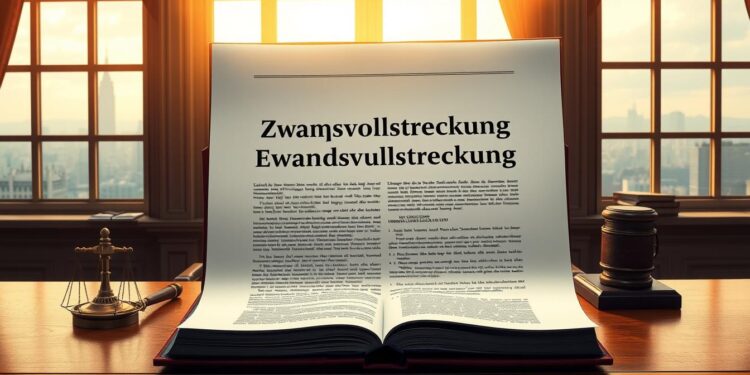 Zwangsvollstreckung Erklärung