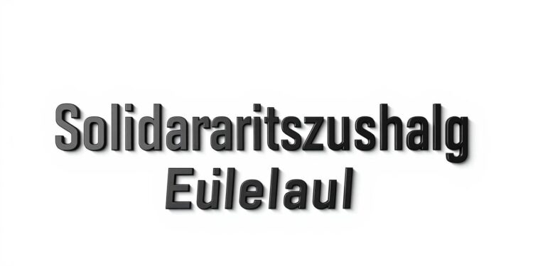 Solidaritätszuschlag Erklärung