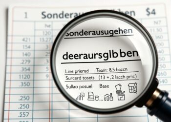 Sonderausgaben Definition