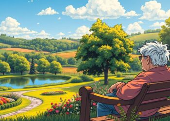 Vorruhestand Illustration