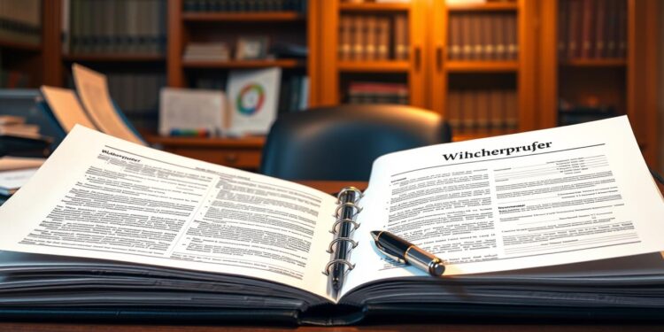 Wirtschaftsprüfer Erklärung