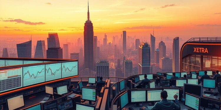 Xetra elektronischer Handelsplatz