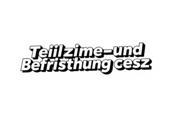 Teilzeit- und Befristungsgesetz
